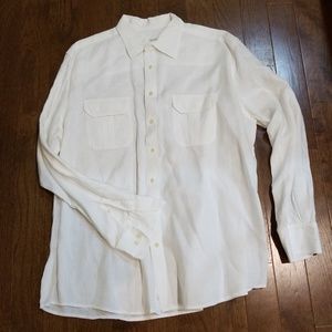 White Linen Shirt